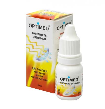 ОЧИСТИТЕЛЬ ЭНЗИМНЫЙ ДЛЯ ЛИНЗ ОПТИМЕД 3 мл