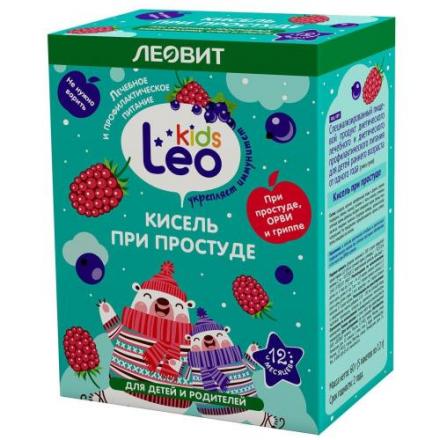 ЛЕОВИТ LEOKIDS КИСЕЛЬ ПРИ ПРОСТУДЕ №5