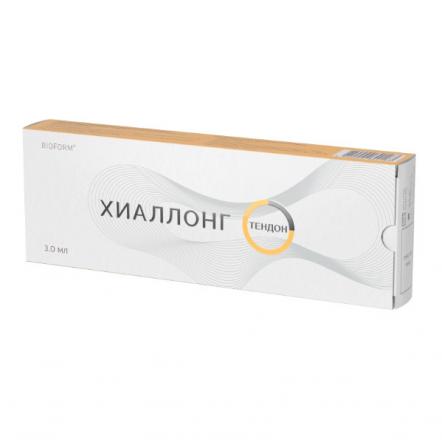 ХИАЛЛОНГ ТЕНДОН р-р д/внутрисуставного введ. шприц 3 мл