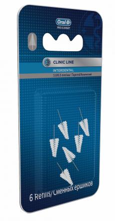 ОРАЛ-БИ (ORAL-B) ЕРШИКИ МЕЖЗУБНЫЕ конические №6