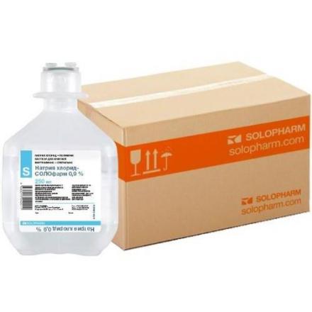 НАТРИЯ ХЛОРИД ГРОТЕКС р-р д/инфузий 0,9% фл. пласт. 250 мл №20