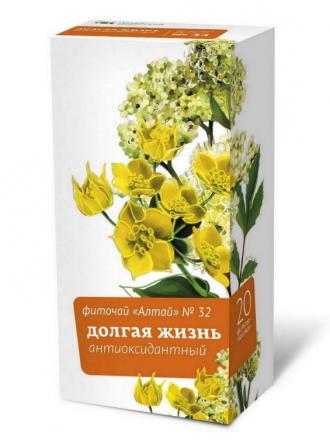 ФИТОЧАЙ АЛТАЙ №32 долгая жизнь ф/п №20