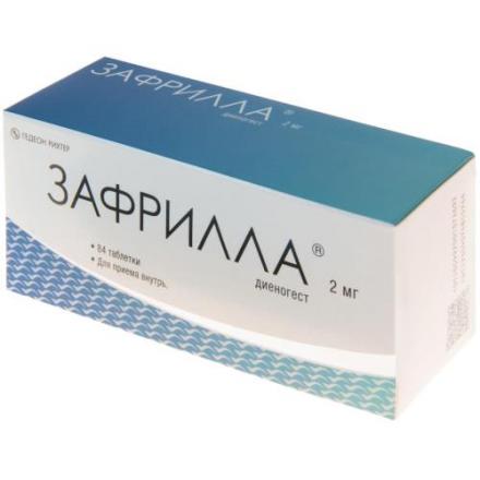 ЗАФРИЛЛА табл. 2 мг №84