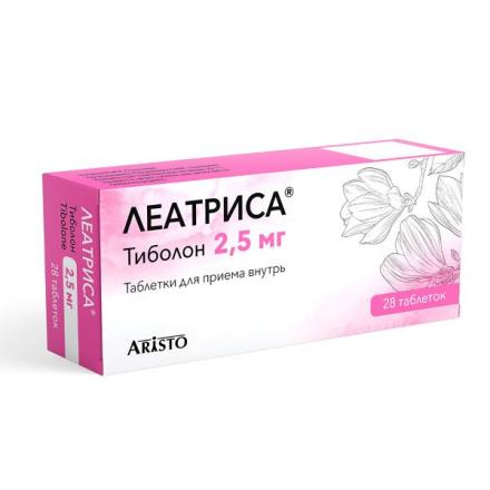 ЛЕАТРИСА табл. 2,5 мг №28