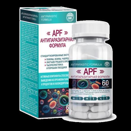 APF АНТИПАРАЗИТАРНАЯ ФОРМУЛА капс. №60