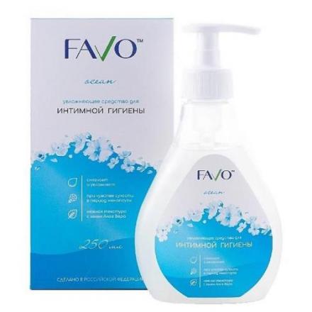 FAVO СРЕДСТВО ДЛЯ ИНТИМНОЙ ГИГИЕНЫ 250 мл океан