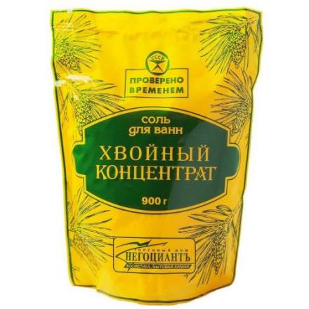 ХВОЙНЫЙ КОНЦЕНТРАТ СОЛЬ ДЛЯ ВАНН 900 гр