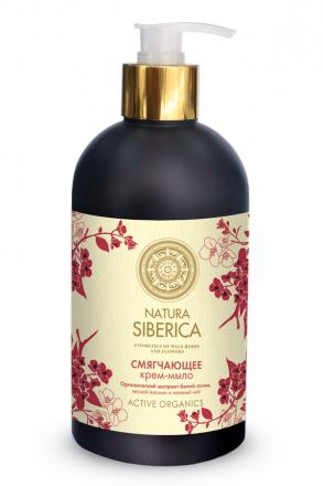 НАТУРА СИБЕРИКА КРЕМ-МЫЛО 500 мл смягчающ.