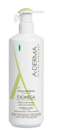 А-ДЕРМА (A-DERMA) ЭКЗОМЕГА КРЕМ ДЛЯ КОЖИ 400 мл смягчающ.