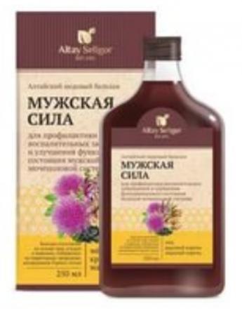 АЛТАЙСКИЙ БАЛЬЗАМ МЕДОВЫЙ мужская сила 250 мл
