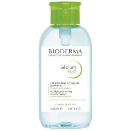 БИОДЕРМА (BIODERMA) СЕБИУМ ВОДА МИЦЕЛЛЯРНАЯ 500 мл очищающ.
