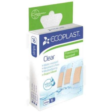 ЛЕЙКОПЛАСТЫРЬ НАБОР ЭКОПЛАСТ clear №16
