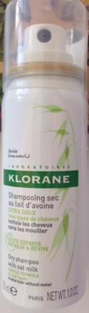 КЛОРАН (KLORANE) МОЛОЧКО ОВСА ШАМПУНЬ СУХОЙ 50 мл для всех типов волос