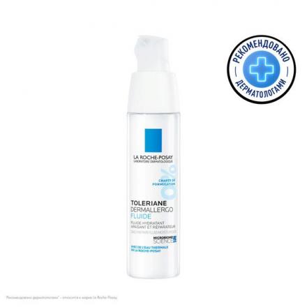 ЛЯ РОШ ПОЗЕ (LA ROCHE-POSAY) ТОЛЕРАН ДЕРМАЛЛЕРГО ФЛЮИД ДЛЯ ЛИЦА 40 мл интенс. успокаивающ.