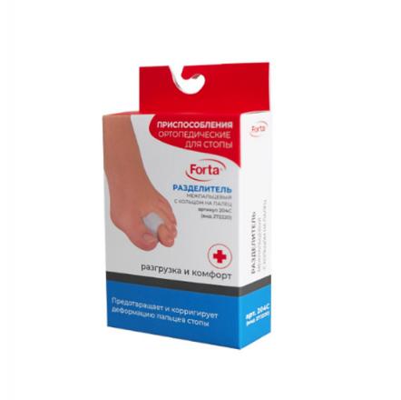 РАЗДЕЛИТЕЛЬ МЕЖПАЛЬЦЕВЫЙ 204С р.М с кольцом на палец