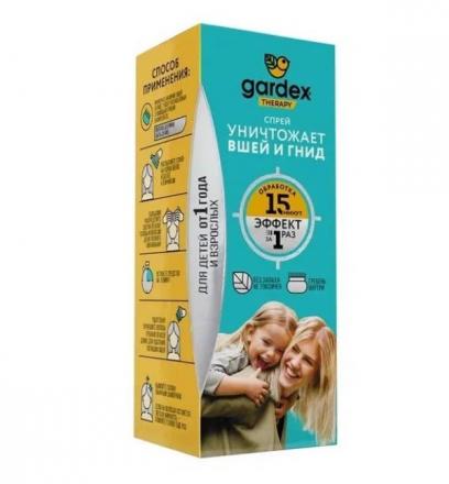 ГАРДЕКС спрей от вшей и гнид 80 мл + гребень