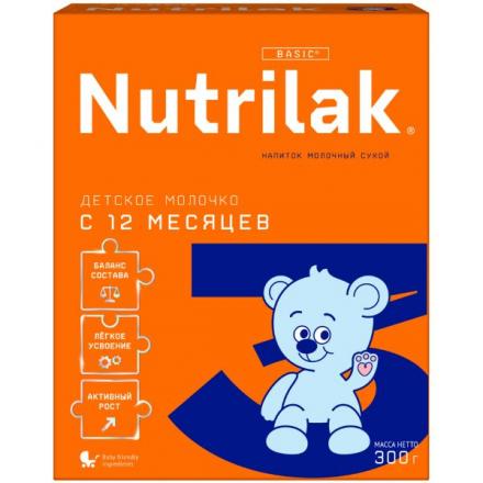 НУТРИЛАК СМЕСЬ СУХАЯ МОЛОЧНАЯ-3 300 гр