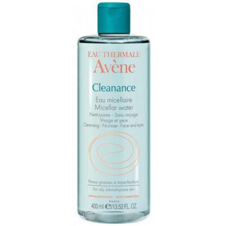 АВЕН (AVENE) CLEANANCE ВОДА МИЦЕЛЛЯРНАЯ 400 мл для жирной кожи
