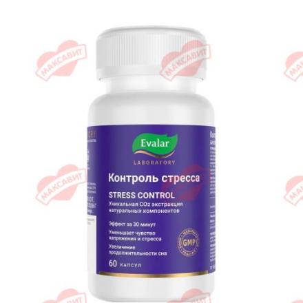 КОНТРОЛЬ СТРЕССА ЭВАЛАР капс. №60