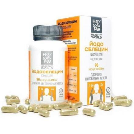 HEALTHY WORLD ЙОДОСЕЛЕЦИН капс. №90