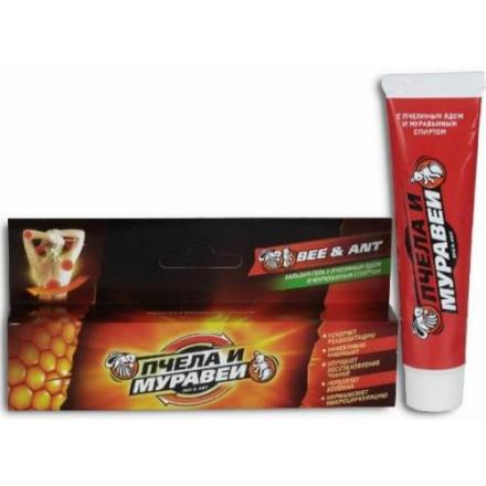 ПЧЕЛА И МУРАВЕЙ гель-бальзам д/тела 44 мл