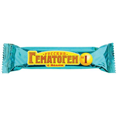 ГЕМАТОГЕН РУССКИЙ пастилки с йодом