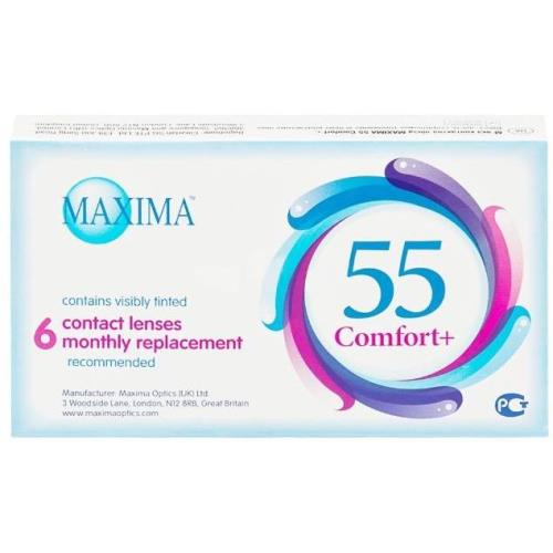 КОНТАКТНАЯ ЛИНЗА MAXIMA 55 COMFORT + 8,6 корриг. - 1,25 №6