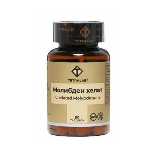 TETRALAB МОЛИБДЕН ХЕЛАТ табл. №90