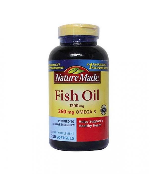 FISH OIL ОМЕГА-3 РЫБИЙ ЖИР капс. №200