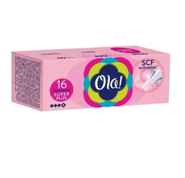ОЛА ТАМПОНЫ СУПЕР ПЛЮС №16