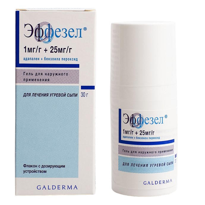 ЭФФЕЗЕЛ гель с дозатором 30 гр