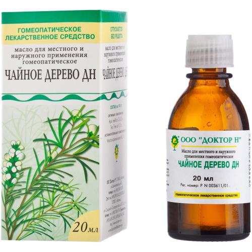 ЧАЙНОЕ ДЕРЕВО гомеопат. масло наруж. фл. 20 мл