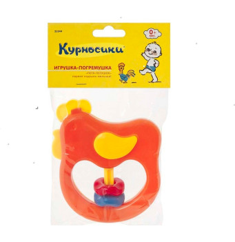 КУРНОСИКИ ИГРУШКА-ПОГРЕМУШКА 21344 петя-петушок