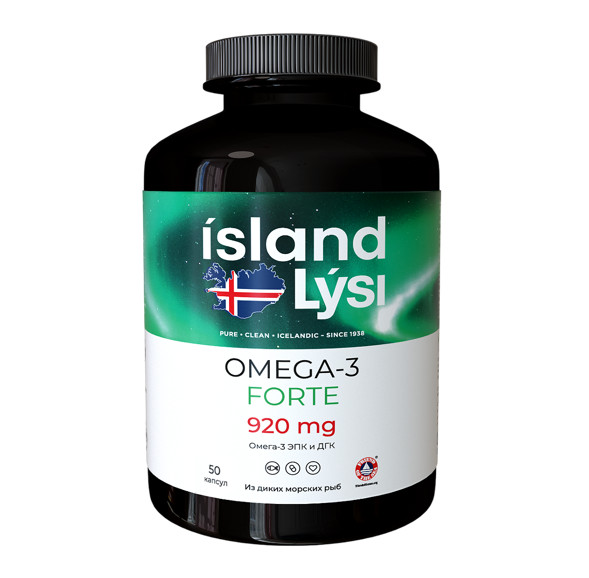 LYSI ОМЕГА-3 ФОРТЕ капс. №50