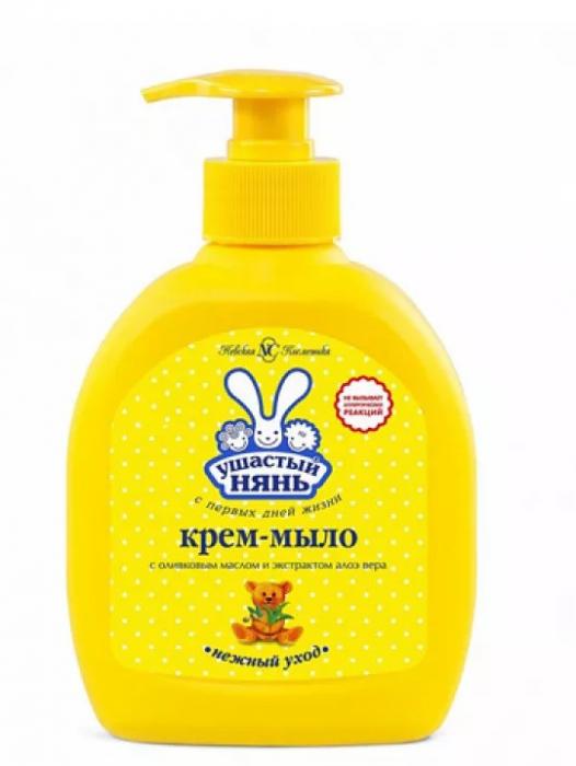 УШАСТЫЙ НЯНЬ КРЕМ-МЫЛО ДЕТСКОЕ 300 мл алоэ вера/олива