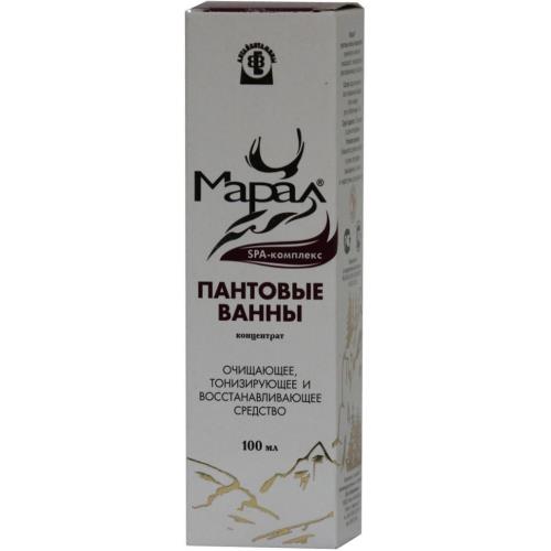 МАРАЛ ВАННЫ ПАНТОВЫЕ СРЕДСТВО ДЛЯ ВАНН 100 мл