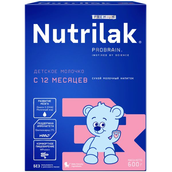 НУТРИЛАК ПРЕМИУМ СМЕСЬ СУХАЯ МОЛОЧНАЯ-3 600 гр