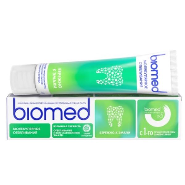 БИОМЕД (BIOMED) ЗУБНАЯ ПАСТА 65 гр огурец/мята