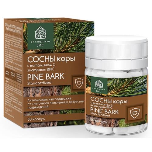 СОСНЫ КОРЫ ЭКСТРАКТ С ВИТАМИНОМ С капс. №30