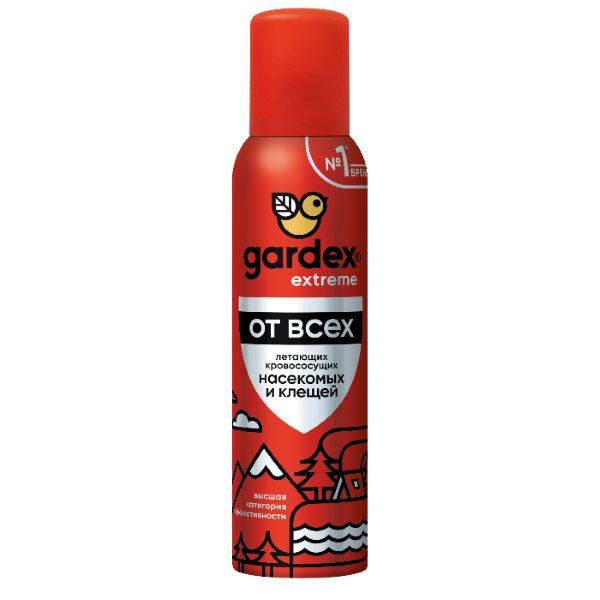 ГАРДЕКС ЭКСТРИМ АЭРОЗОЛЬ ОТ КЛЕЩЕЙ И КОМАРОВ 150 мл