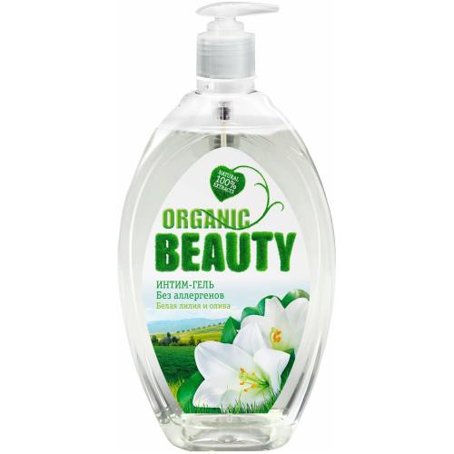 ORGANIC BEAUTY ГЕЛЬ ДЛЯ ИНТИМНОЙ ГИГИЕНЫ 500 мл белая лилия/олива