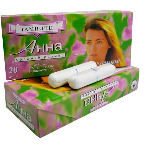 АННА ТАМПОНЫ СРЕДНИЙ РАЗМЕР №20
