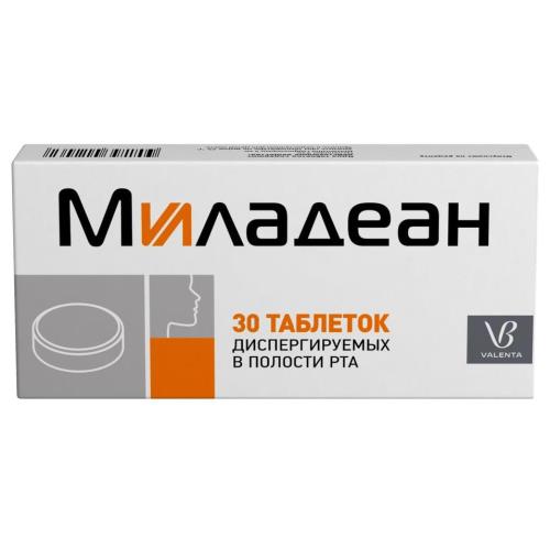 МИЛАДЕАН табл. дисперг. 3+5 мг №30
