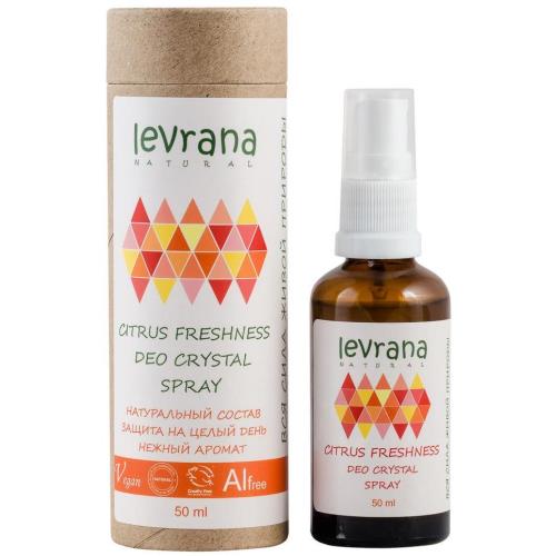 LEVRANA ДЕЗОДОРАНТ АЭРОЗОЛЬНЫЙ 50 мл цитрусовая свежесть