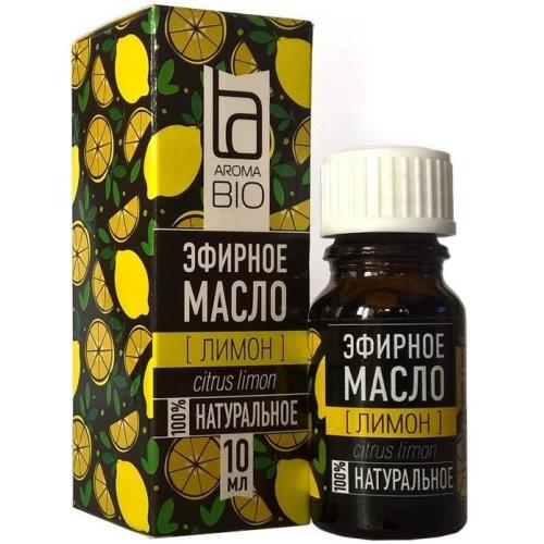 МАСЛО ЭФИРНОЕ ЛИМОН АРОМАБИО 10 мл