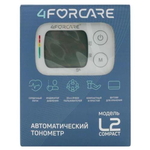 4FORCARE ПРИБОР (ТОНОМЕТР) ИЗМ. АРТ. ДАВЛЕНИЯ АВТОМАТ НА ЗАПЯСТЬЕ L2 КОМПАКТ