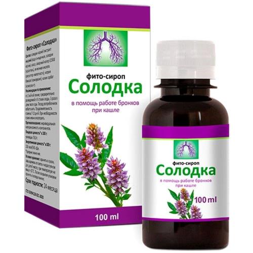 СОЛОДКА сироп фл. 100 мл