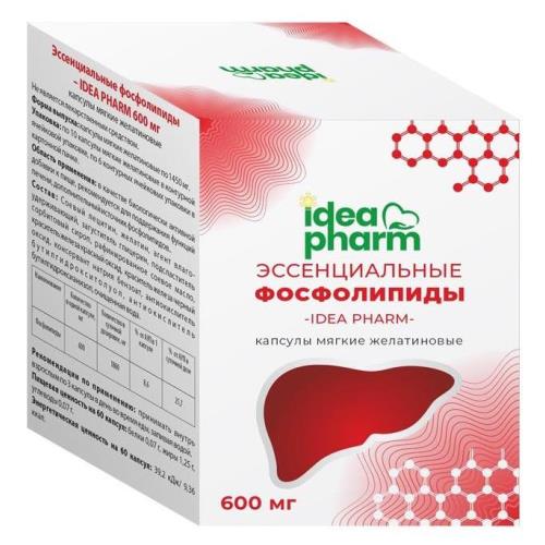 ЭССЕНЦИАЛЬНЫЕ ФОСФОЛИПИДЫ IDEA PHARM капс. №60
