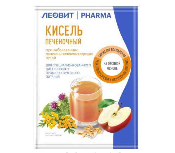 ЛЕОВИТ КИСЕЛЬ ПЕЧЕНОЧНЫЙ 20 гр