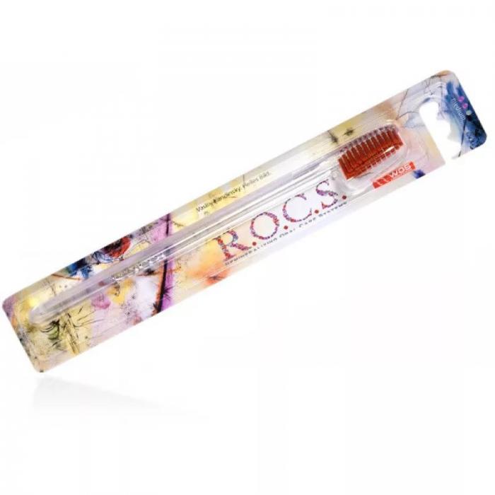 РОКС КЛАССИЧЕСКАЯ ЗУБНАЯ ЩЕТКА средняя